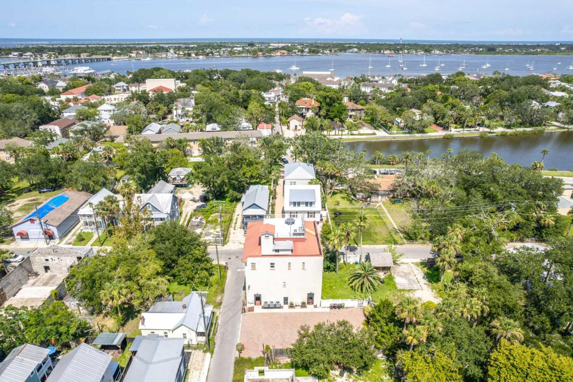 The Ray - Penthouse Suite - 360° Rooftop View St. Augustine Bagian luar foto